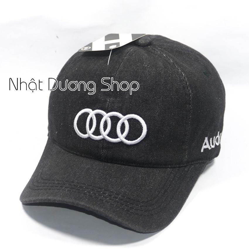 Nón kết jeans thời trang thêu chữ Au di & B.M.W - cá tính, phong cách phù hợp cho cả nam và nữ rất xịn sò