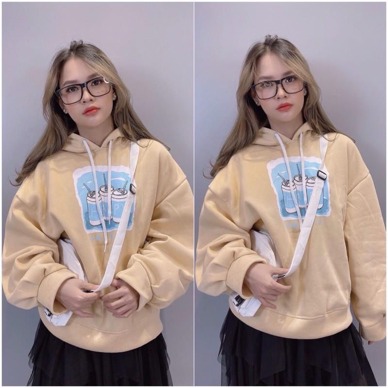 Áo hoodie nam nữ ulzzang tay phồng