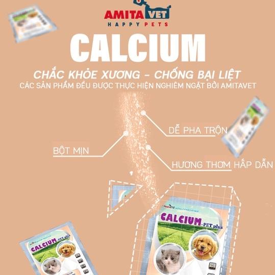 Vitamin cho chó mèo GREEN Pet-Plus 150g Từ AMITAVET giúp thú cưng tăng đề kháng bổ xung vitamin ăn ngon phát triển tốt