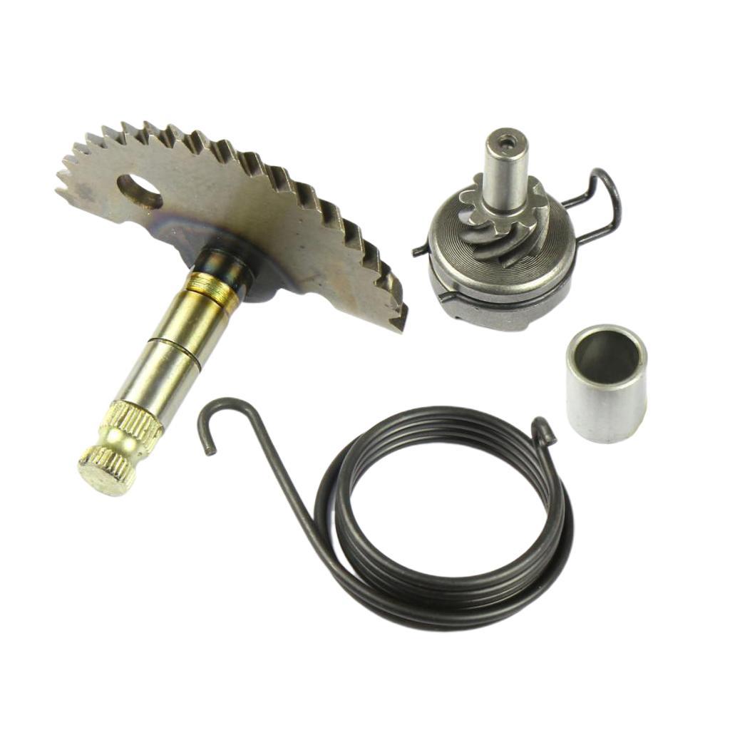Engine Start Gear Kick Start Shaft Gear Assembly for GY6 49CC 50CC Scooter