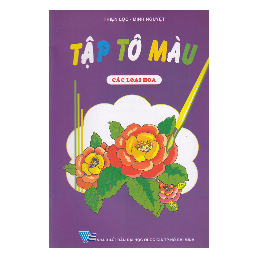 Tập Tô Màu: Các Loài Hoa
