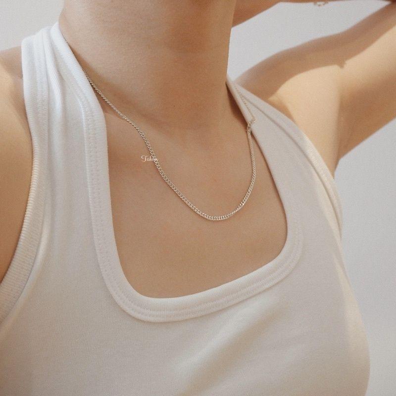 Dây chuyền bạc ta nữ  YN JEWELRY