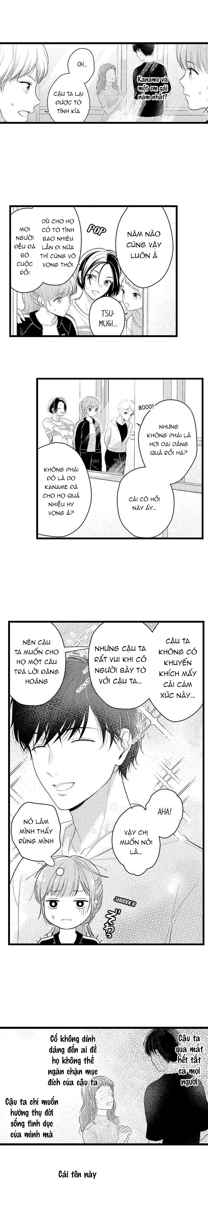 chỉ 3 giây sau, anh ấy như biến thành quái thú chapter 13.2 3