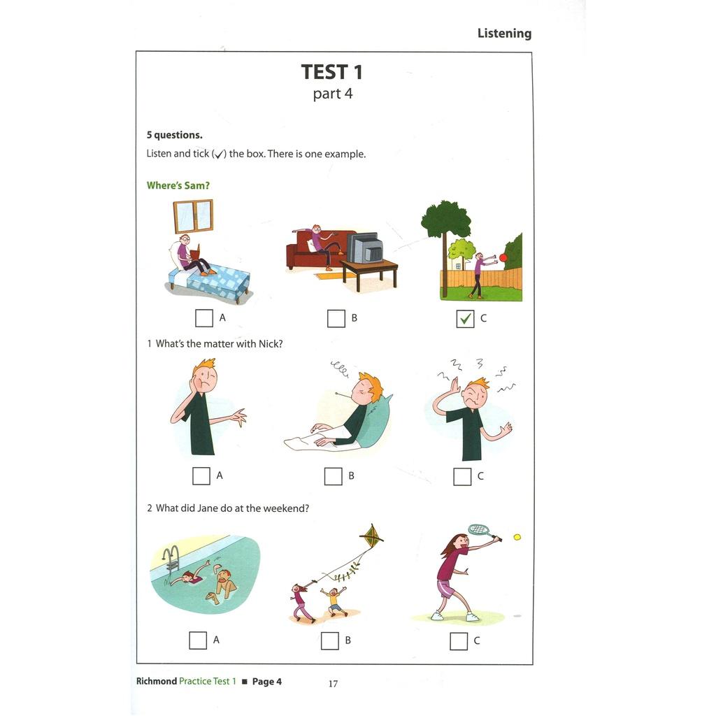 Richmond Practice Tests Movers - Bản Quyền