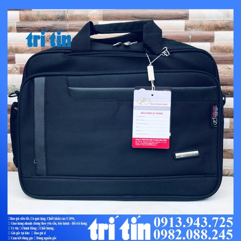 Balo , cặp đa năng học sinh cấp 2,3 thương hiệu Kim Long 035 màu đen - 720NBLKL035 ( 40x16x30cm )