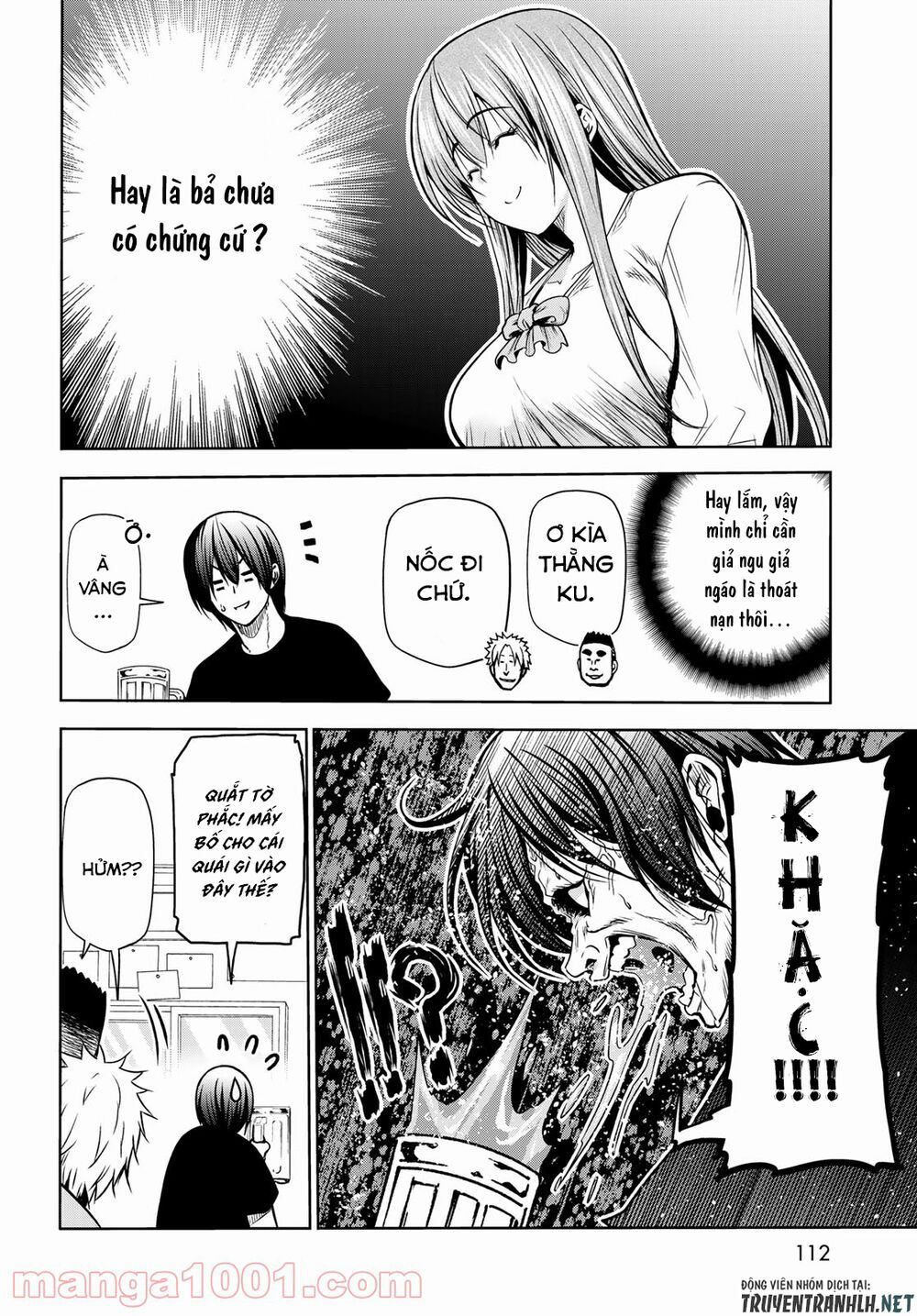 cô gái thích lặn - grand blue chapter 70 23