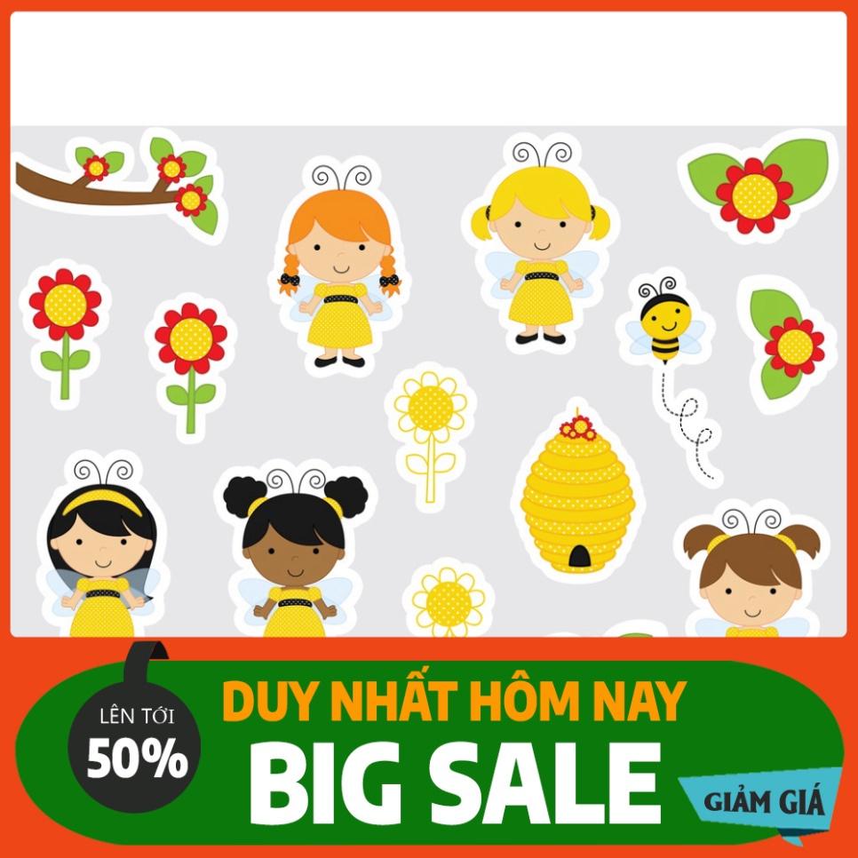Combo 10 sheet sticker dán đồ chơi cực xinh xắn, phù hợp cho sổ tay, laptop, mũ bảo hiểm và vali.