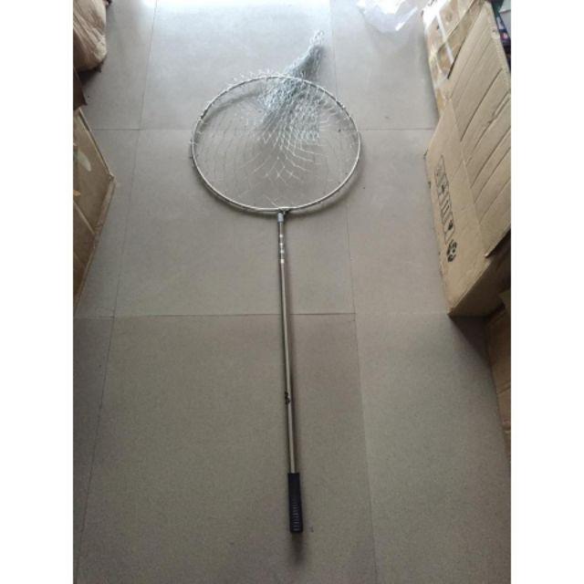 Vợt vớt cá inox dài 1m9, 2m1, 2m5, 3m
