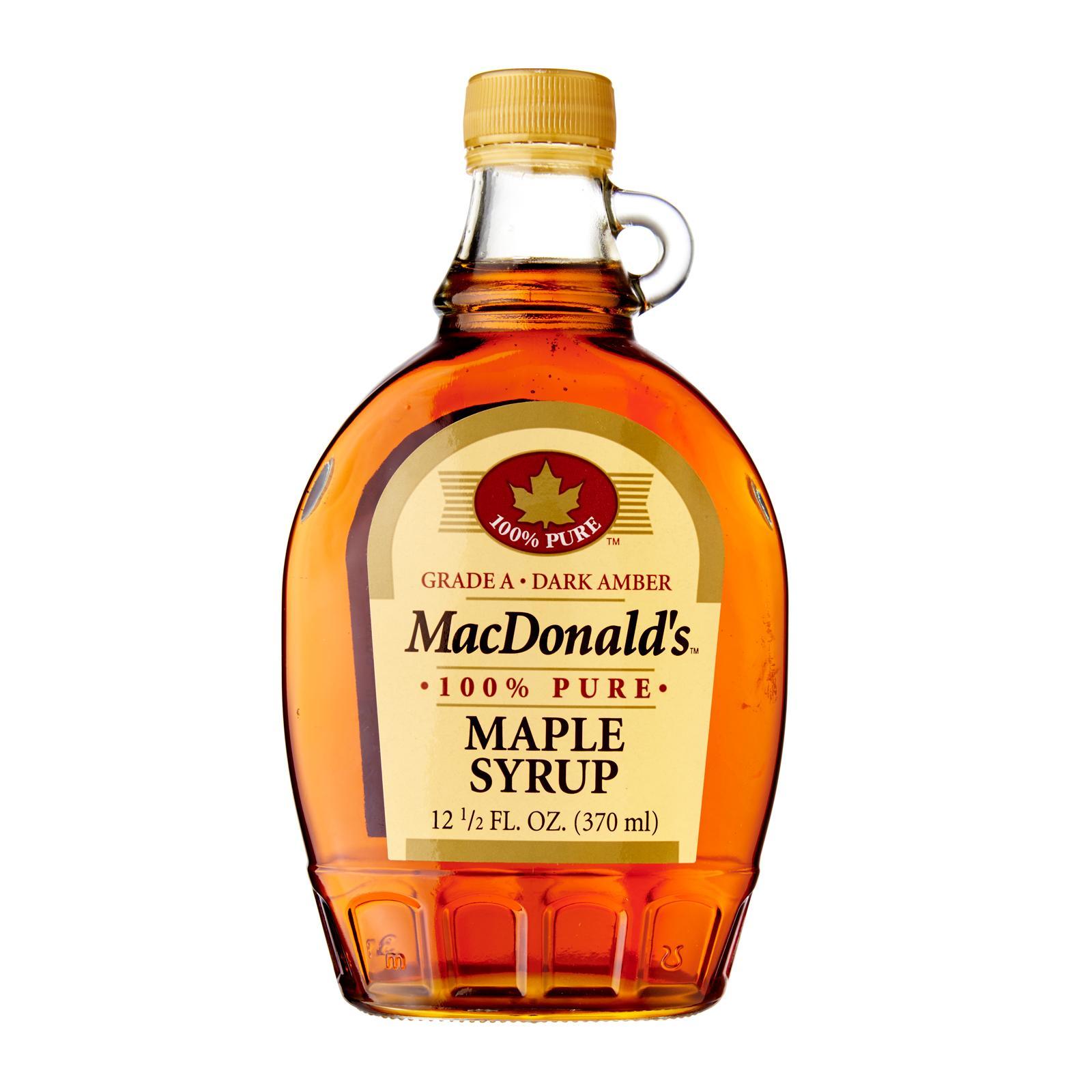 Si rô Lá Phong hiệu MacDonald's 100% Pure Maple Syrup 370ml