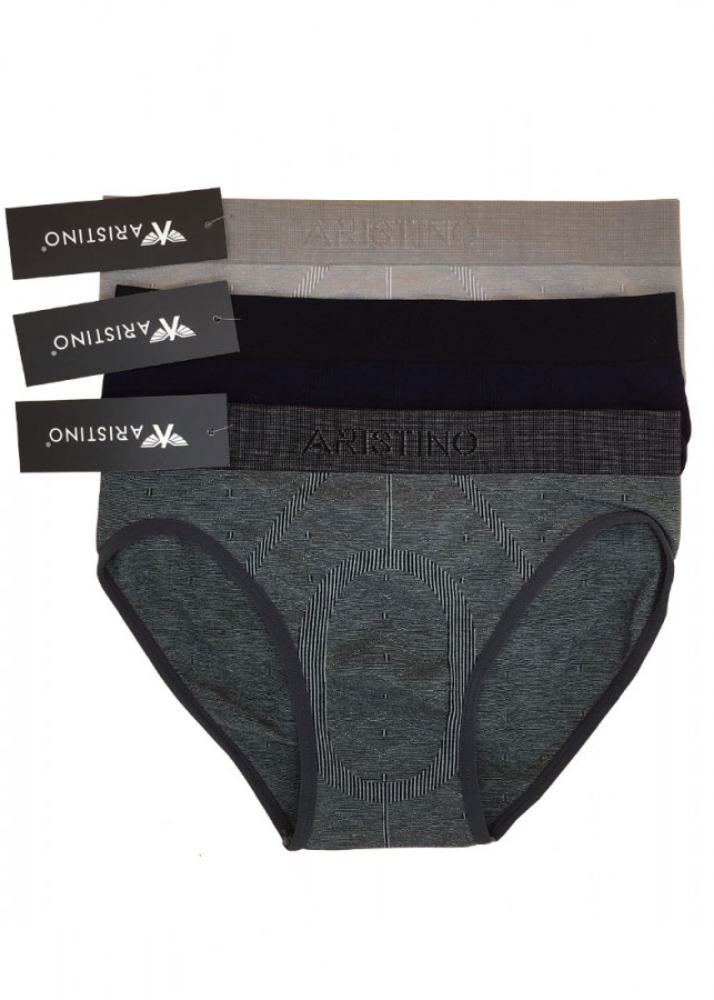 Combo 3 Chiếc Quần Lót Nam Aristino Cao Cấp AD 09, Chất Liệu Sợi Tre, Kháng Khuẩn, An Toàn - Hàng Chính Hãng
