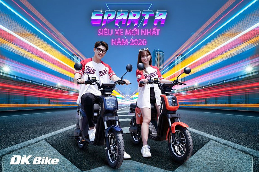 XE ĐẠP ĐIỆN DKBIKE SPARTA