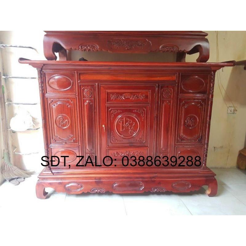 Tủ thờ da tiên gỗ mít