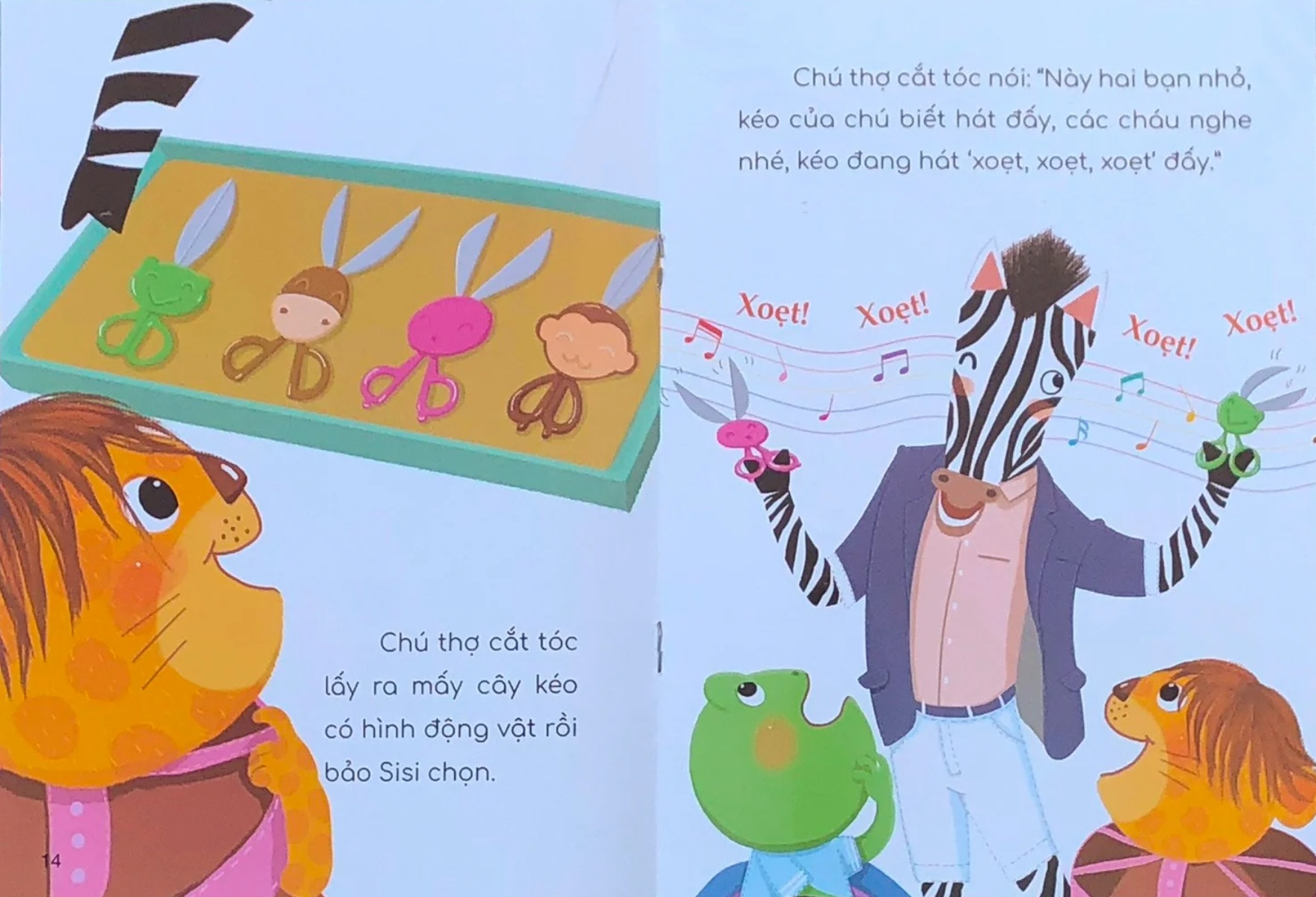 Những Trải Nghiệm Đầu Đời Của Bé - Con Không Muốn Cắt Tóc Đâu_ML