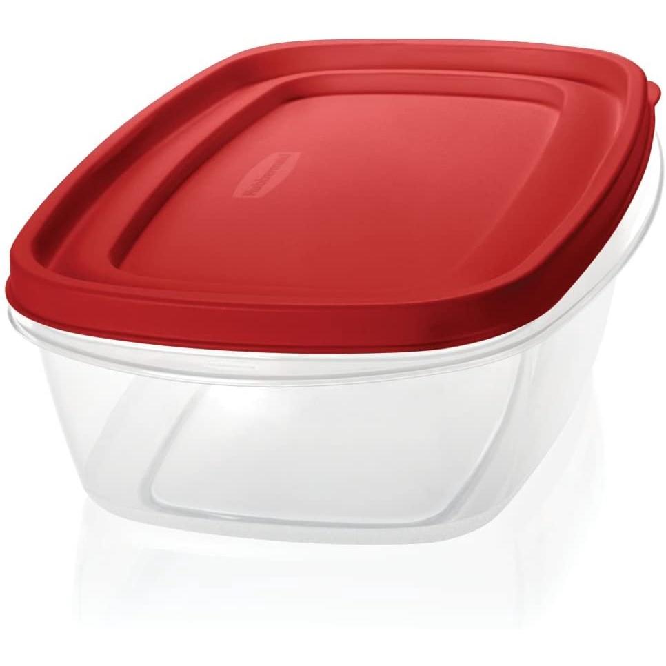 Hộp nhựa đựng thực phẩm nắp đỏ Rubbermaid USA size 2L