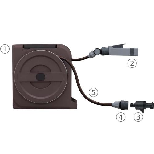 Bộ vòi tưới cây 15m NANO NEXT Takagi RM1215BR Hàng chính hãng
