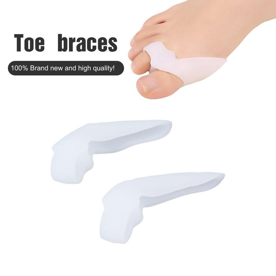 1 Cặp Dụng Cụ Silicone Điều Chỉnh Ngón Chân Cái