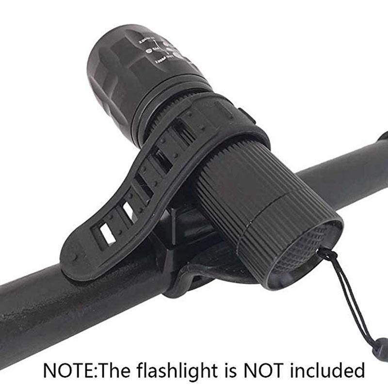 Giá Đỡ Đèn Pin Led Xoay 360 Độ Cho Xe Đạp