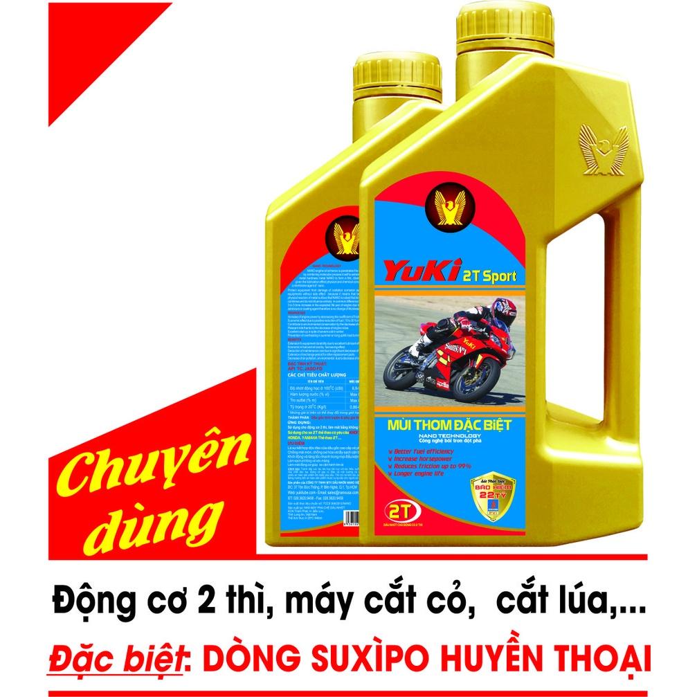 NHỚT ĐỘNG CƠ 2 THÌ - CHUYÊN DÙNG CHOBSuxìpo - MÁY CẮT CỎ, CẮT LÚA, MÁY CƯA. CÁC DỤNG CỤ CẦM TAY 2 THÌ.