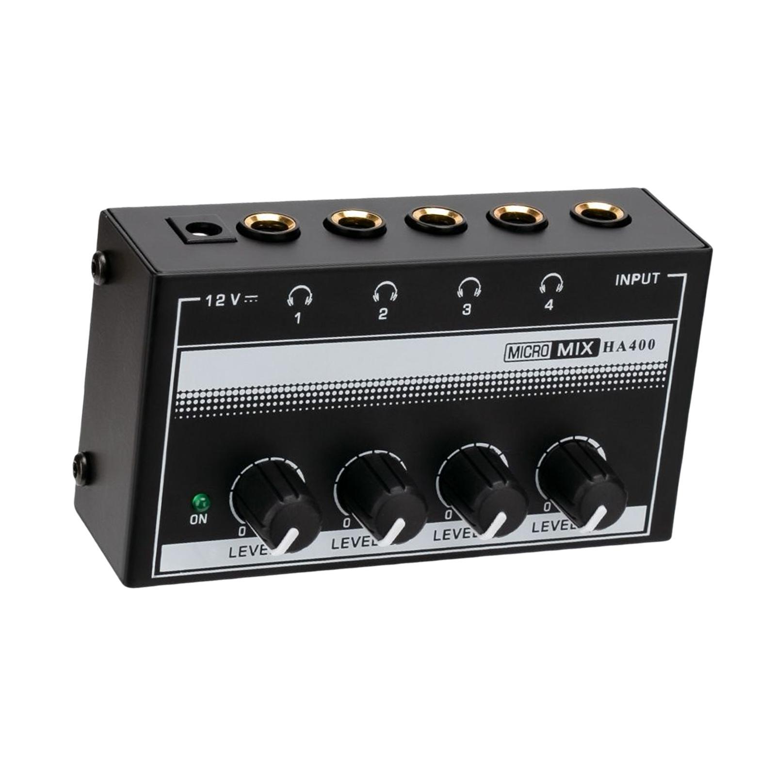 Headphone Amplifier Low Noise Sound Mixer Loudspeaker for Stage Performances