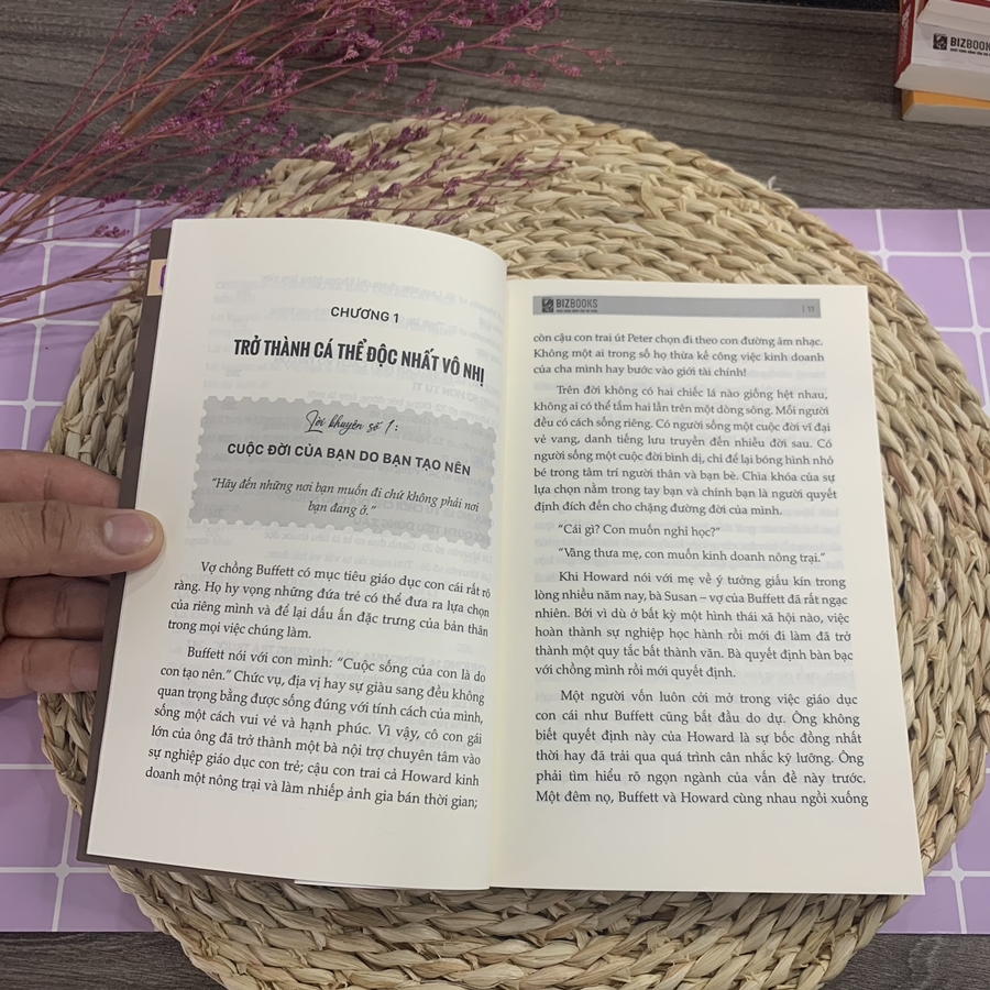 Sách Tâm Thư Của Warren Buffett Dành Cho Con Cái -  Trở Thành Cá Thể Độc Nhất Vô Nhị