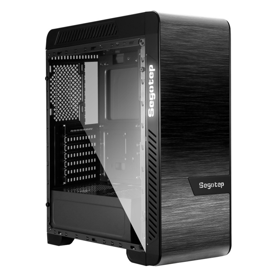 Case Máy Tính Segotep EOS BLACK E-ATX - Hàng Chính Hãng