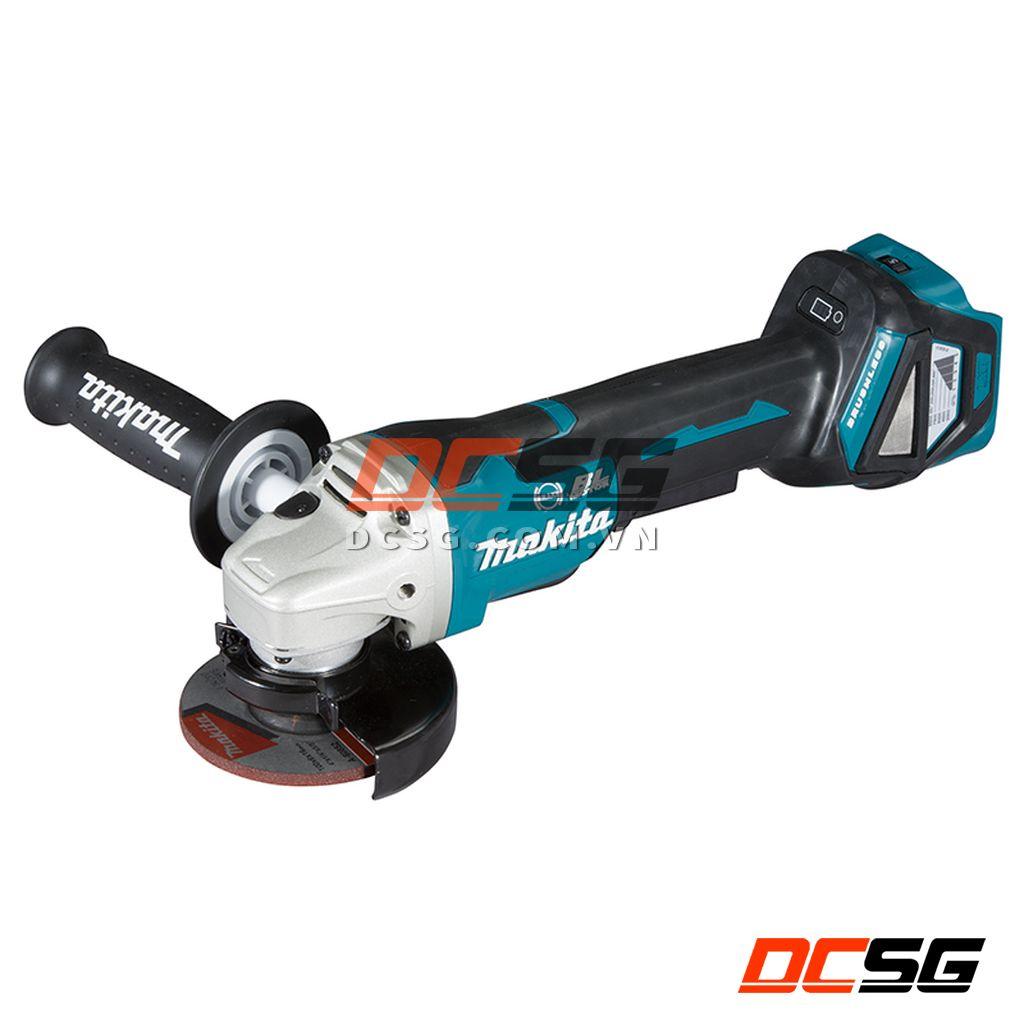 Máy mài góc 100mm dùng pin 18V Makita DGA418Z | DCSG