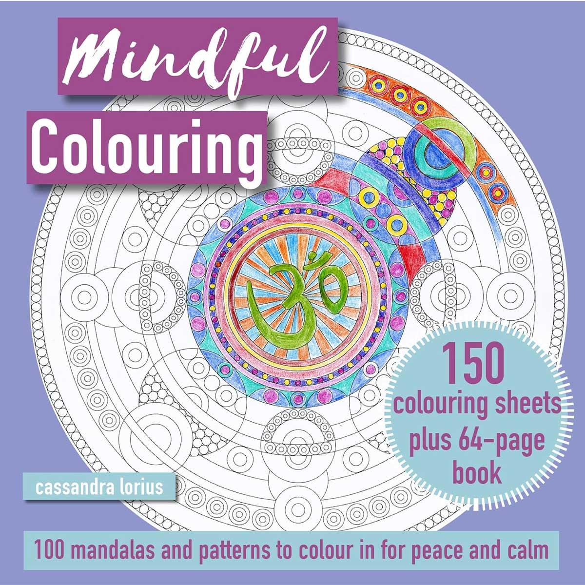 Sách Mindful Colouring: 100 Mandalas and Patterns to Colour in for Peace and Calm