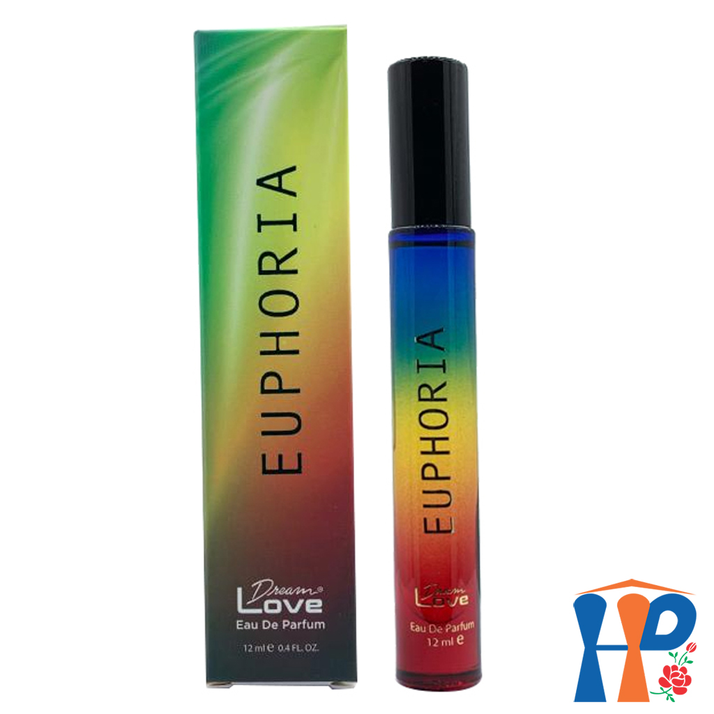 Tinh dầu lăn Dream Love Euphoria Eau De Parfum 12ml (hương hoa cỏ síp, lưu hương 7 - 12 giờ) Hani Peni