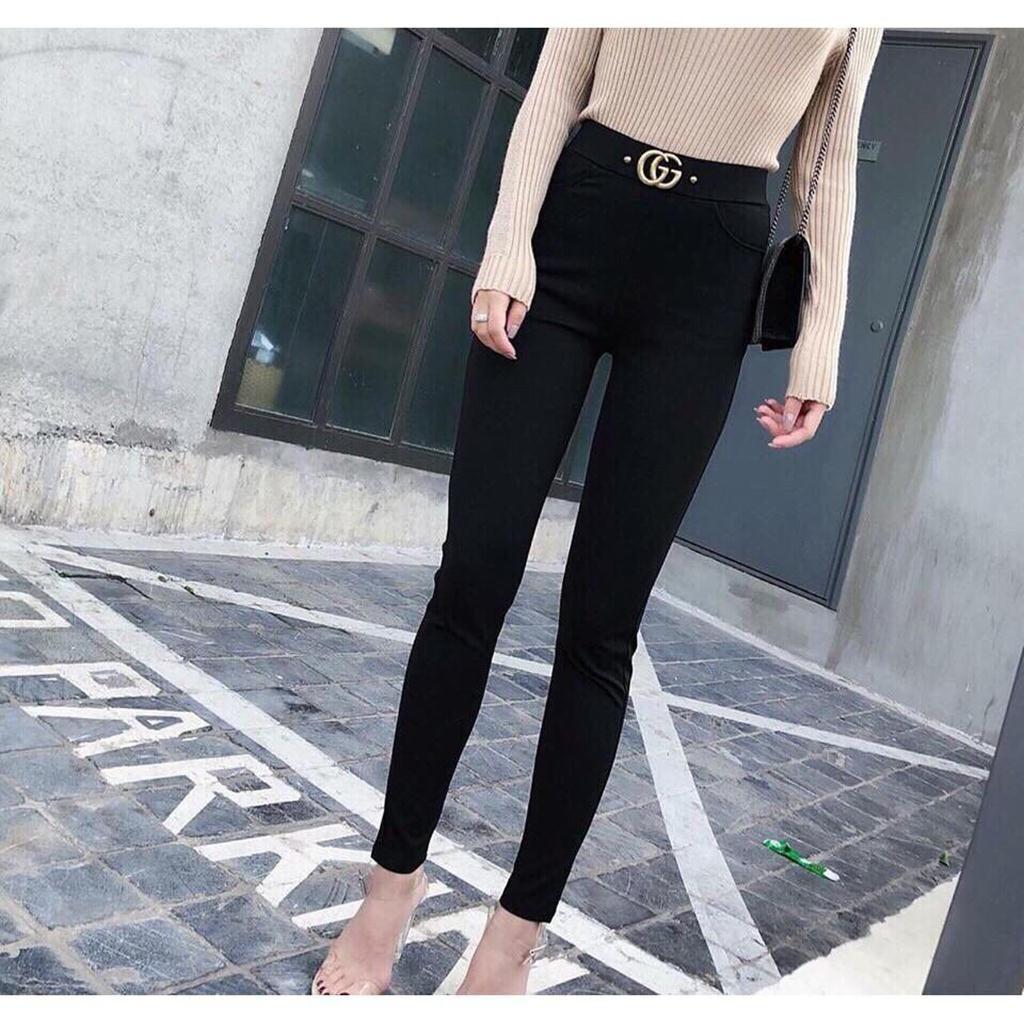 Quần legging umi cạp chữ nhiều kiểu siêu đẹp