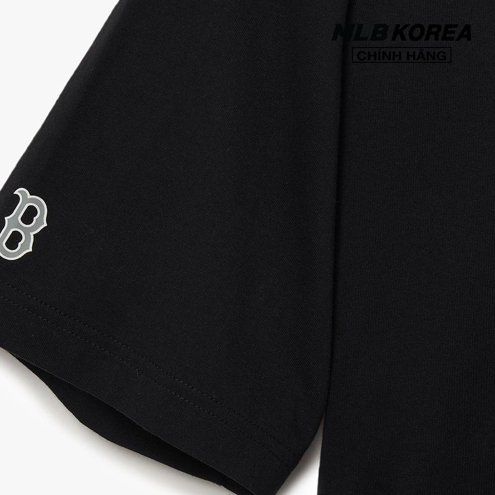 MLB - Áo thun unisex cổ tròn tay ngắn Cube Clipping Monogram Overfit 3ATSM0333
