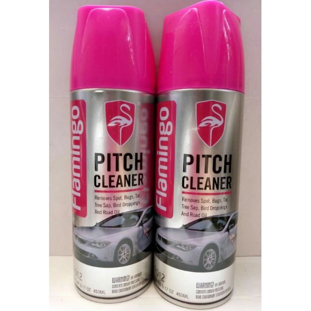 Xịt tẩy nhựa đường, tẩy băng keo 3M, tẩy keo dính Pitch Cleaner - Flamingo F012