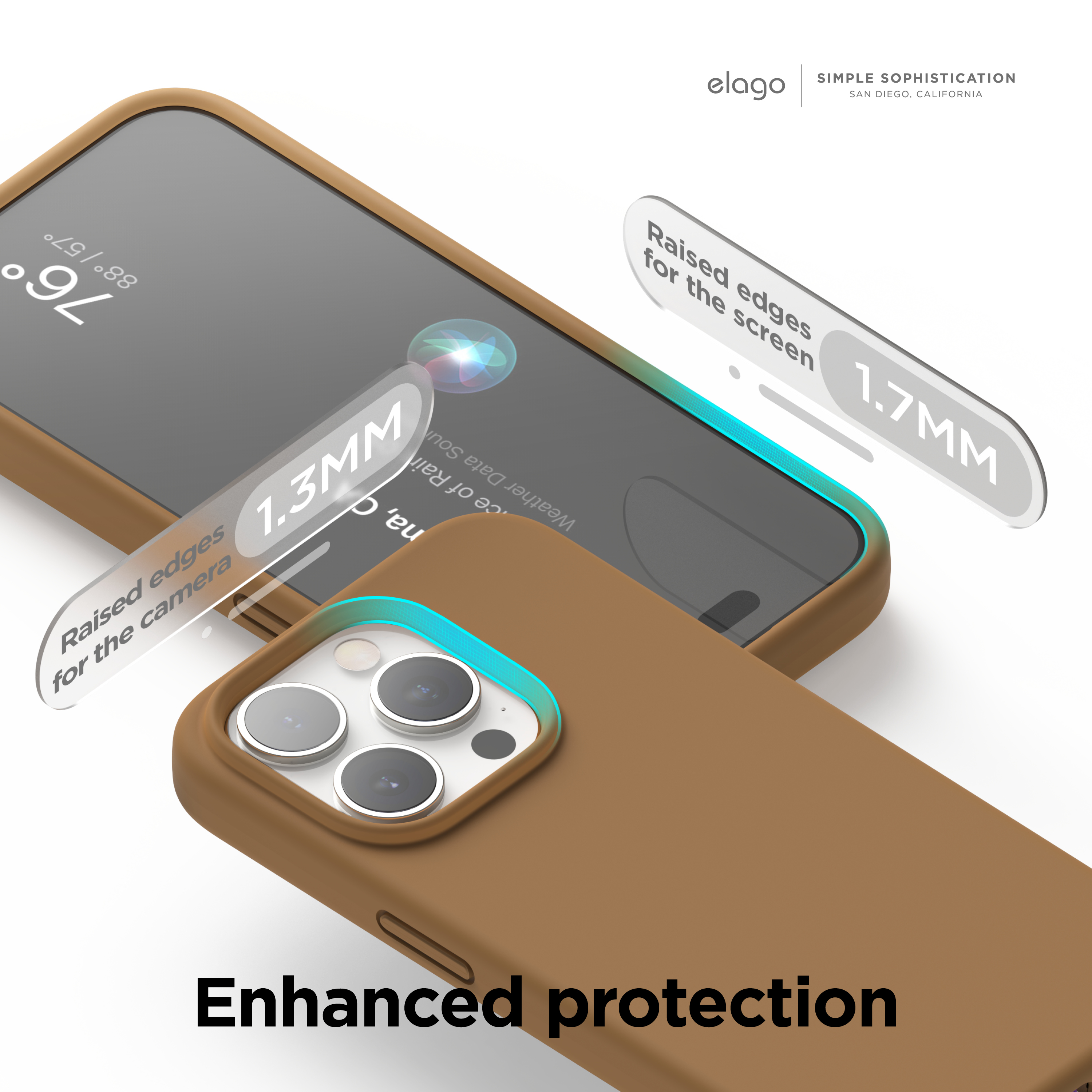 Ốp Lưng Cho iPhone 15 ProMax/ iPhone 15 Pro ELAGO Premium Silicone Case_ Hàng chính hãng