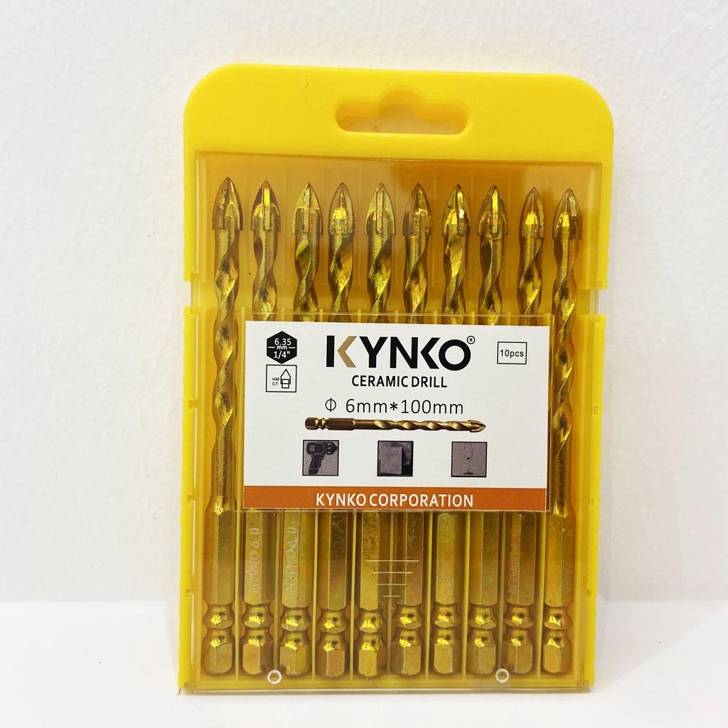 MŨI KHOAN KÍNH - GẠCH MEN 4 CẠNH, CHÂN LỤC GIÁC KYNKO MKKGM-6110 CHÍNH HÃNG GIÁ TỐT