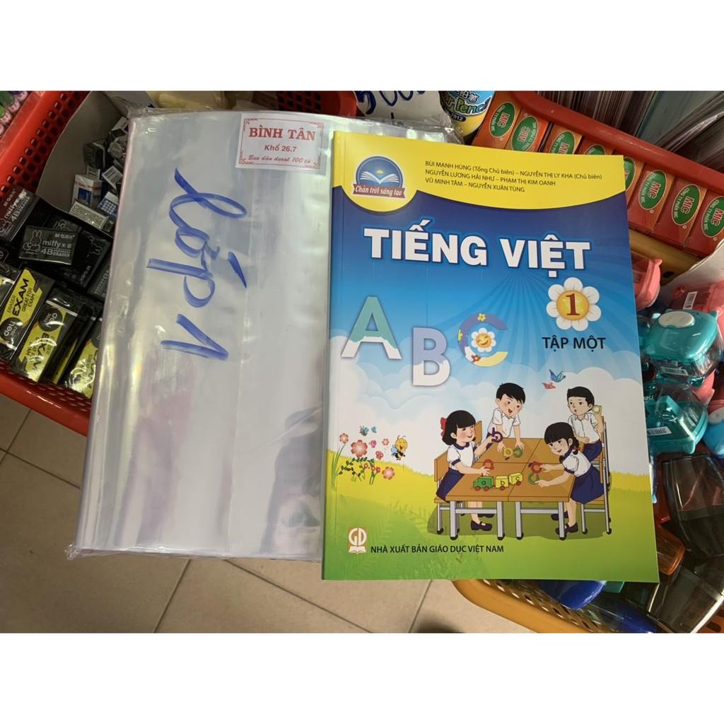 (Lẻ 1 cái) Bao sách cải cách chân trời sáng tạo khổ 26.7cm (đây là giấy bao)