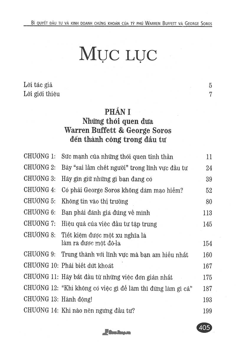 Bí Quyết Đầu Tư Và Kinh Doanh Chứng Khoán Của Tỷ Phú Warren Buffett Và George Soros _FN
