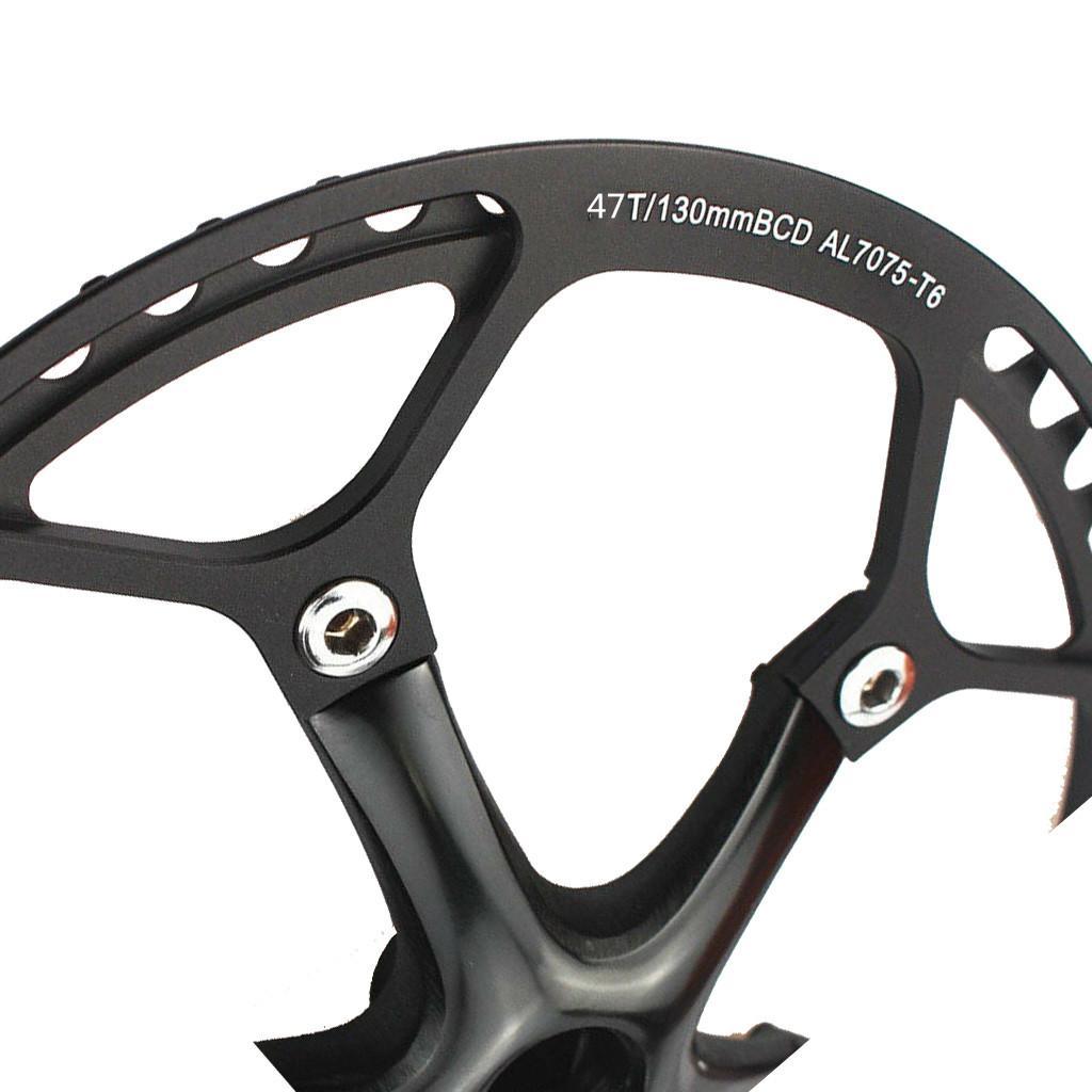 130BCD 45-58T Folding Bike Mountain  Chainwheel Plate Single Chainring - 45T