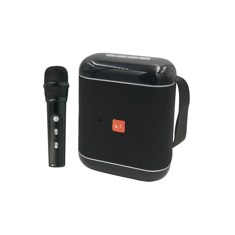 Phong Cách Mới Nhất TG523K Karaoke Không Dây Loa Bluetooth Ngoài Trời Di Động TWS Vũ Vuông Loa Siêu Trầm Tầng Gian Hàng Âm Thanh