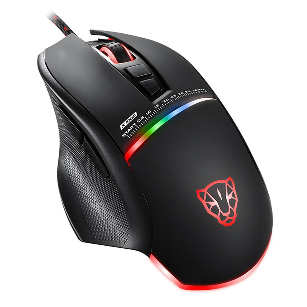 CHUỘT MOTOSPEED V10 RGB Gaming mouse có LED thay đổi theo DPI - Hàng Chính Hãng