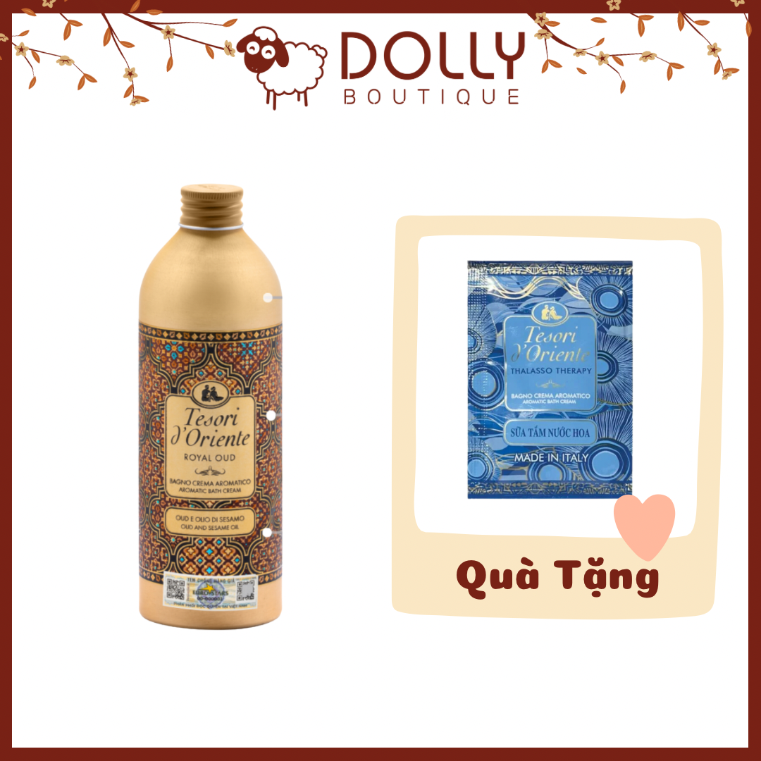 Sữa tắm nước hoa Tesori d’Oriente Hoàng Gia Yemen 500ml+ Tặng Gói Sữa Tắm Tảo Mini