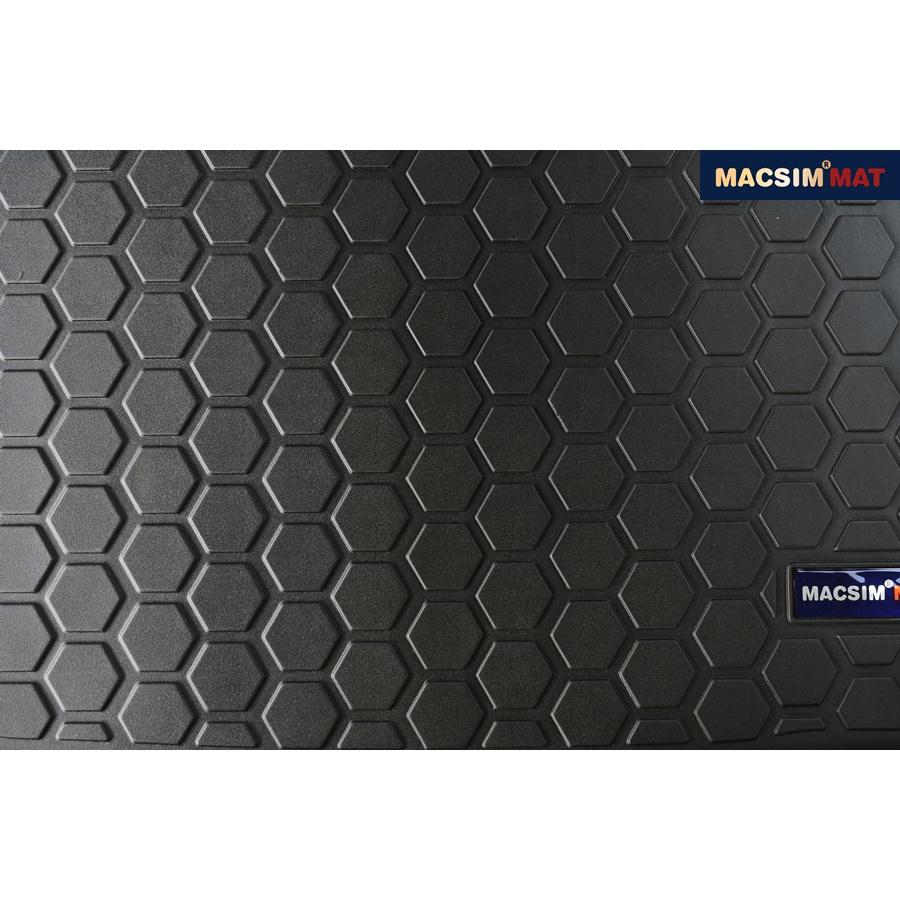Thảm lót cốp xe ô tô PEUGEOT 5008 (2011-2016) nhãn hiệu Macsim chất liệu TPV cao cấp màu đen