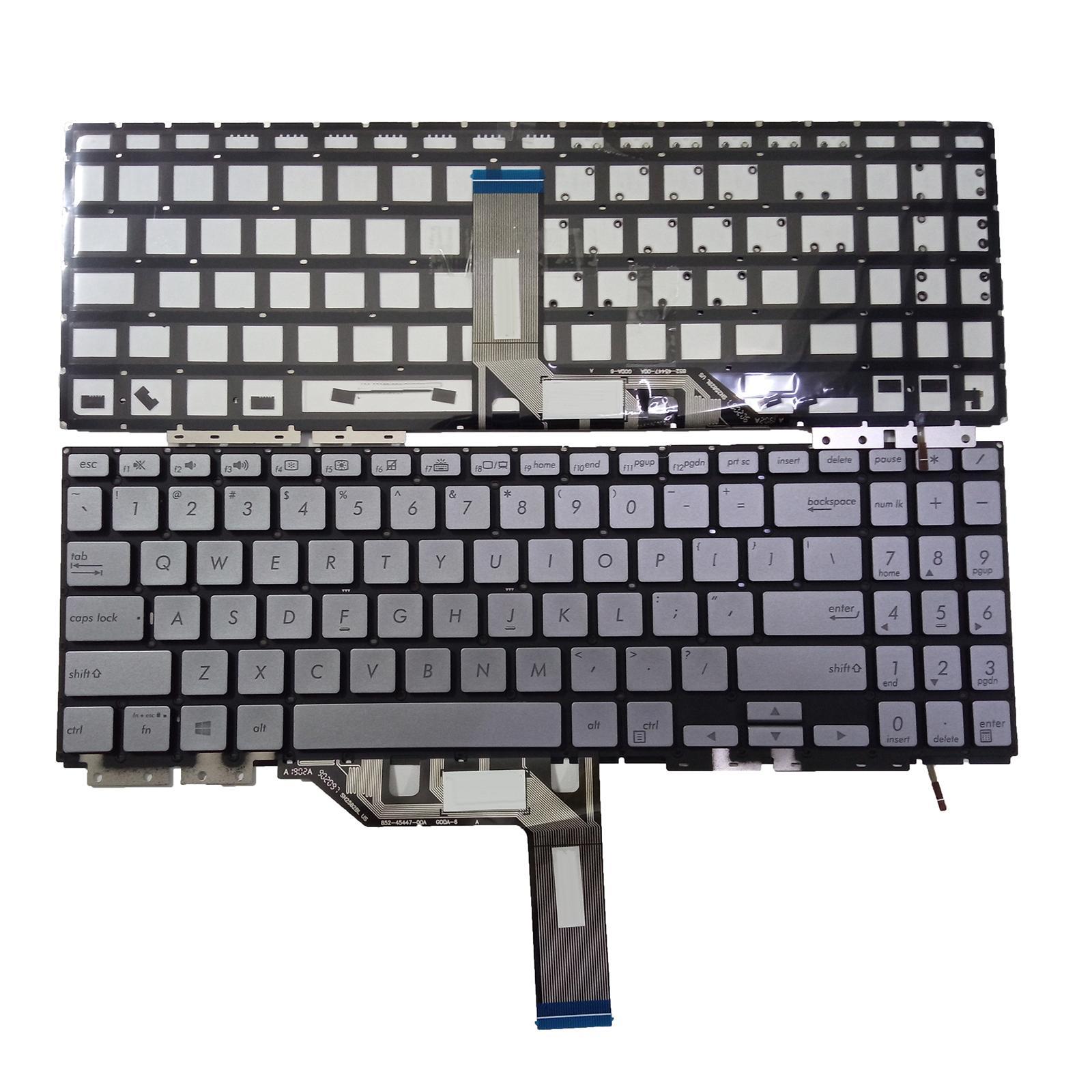 US English Keyboard with Backlit for UX562FD UX562Fdx Parts Components Good Performance Premium Material Durable