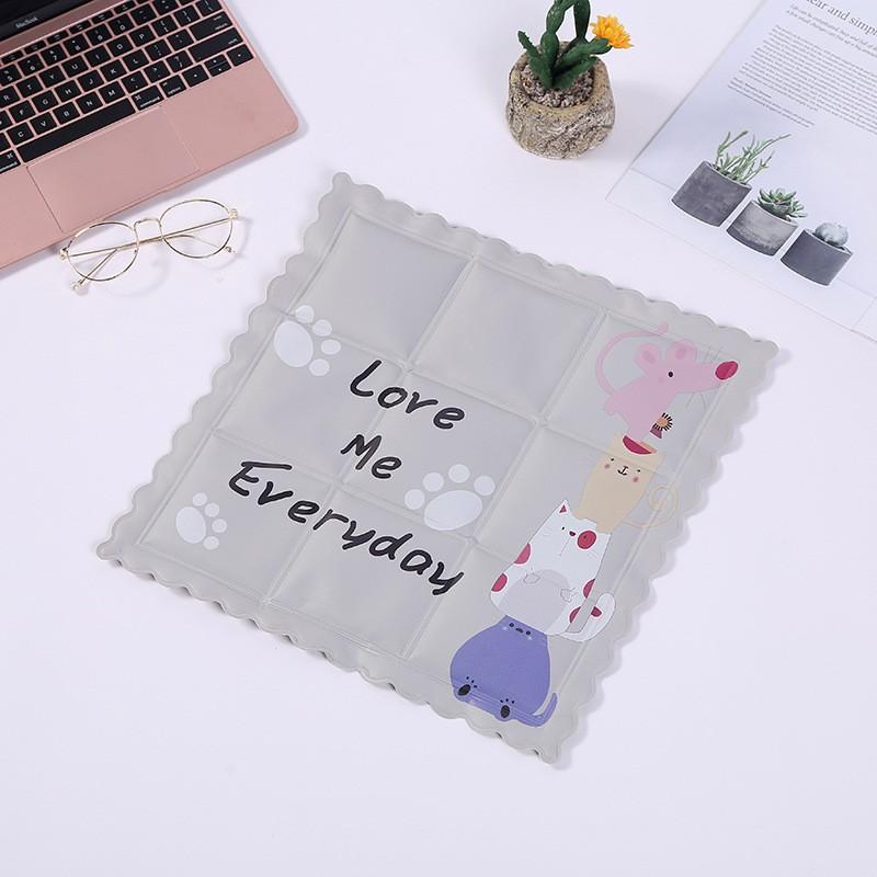 Đệm Mát Gel Cho Chó Mèo - Thảm Mát Cho Thú Cưng 36*36cm