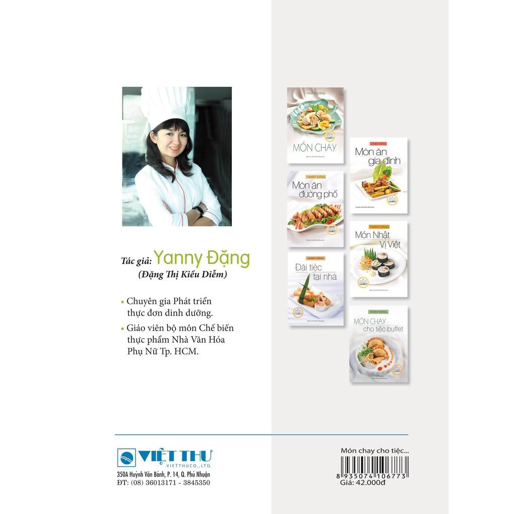 Sách - 30 Công Thức Nấu Ăn Của Yanny - Món Chay Cho Tiệc Buffet (YANNY ĐẶNG)