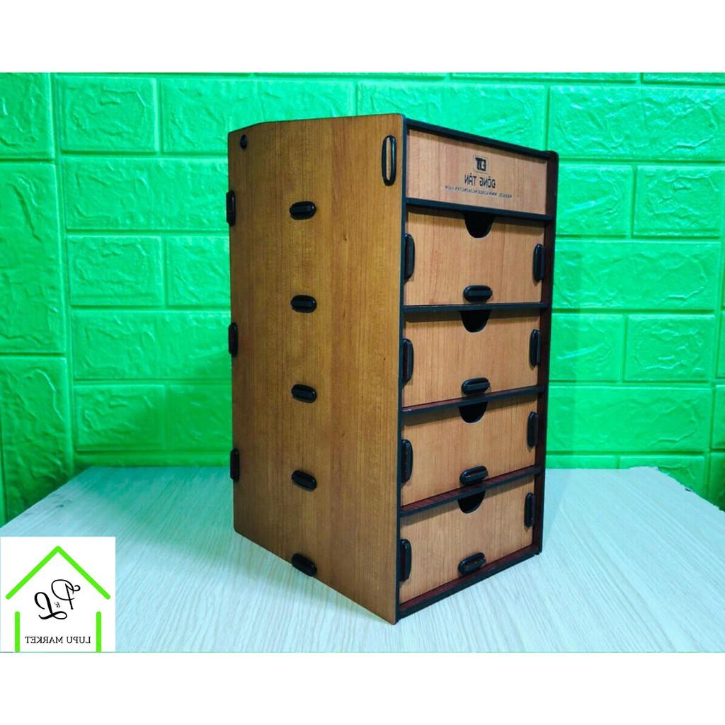 Tủ Gỗ Mini Cao Cấp Để Bàn Làm Việc, Góc Học Tập