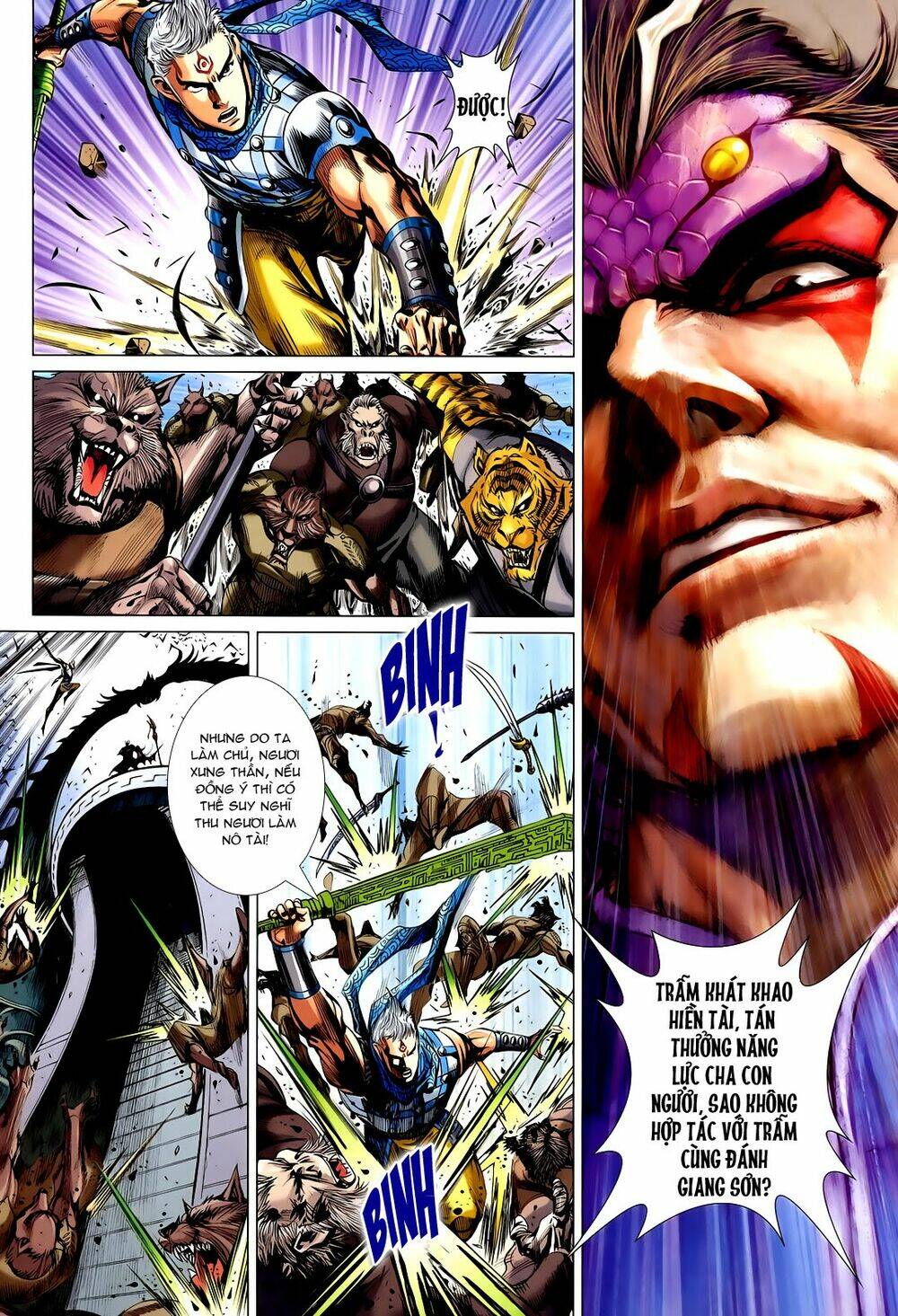 thần binh vấn thiên chapter 14 27