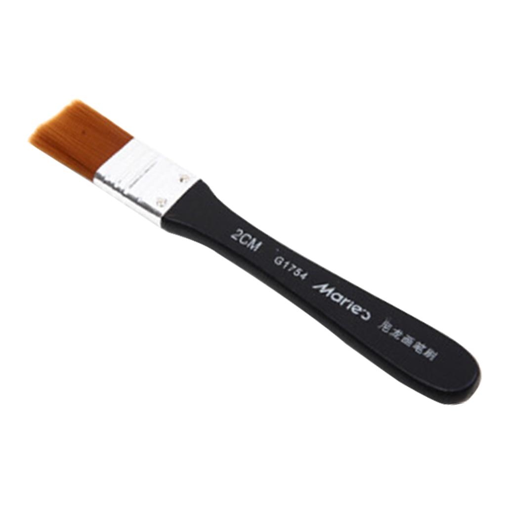 Nylon paint brush for acrylic watercolor wood wall watercolor art