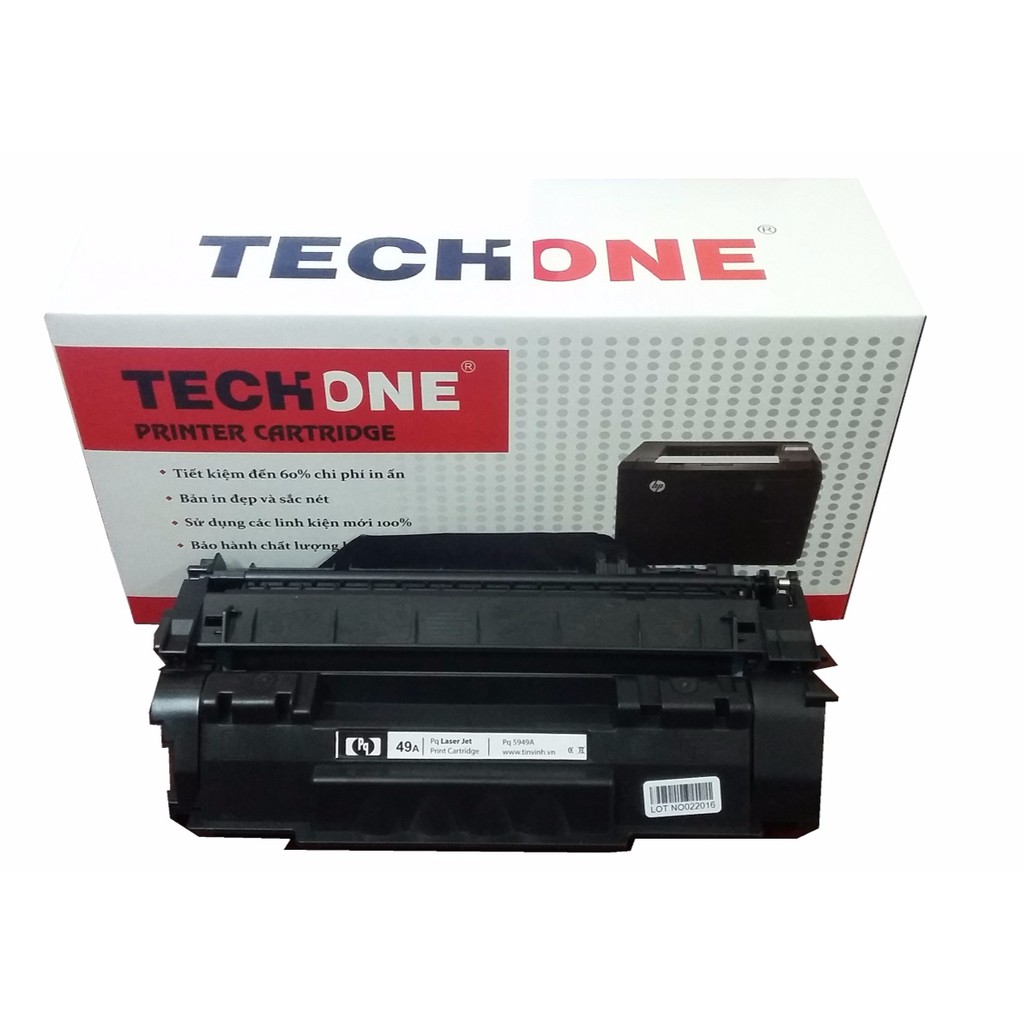 Mực in TechOne dành cho máy in Canon 3300 Đen - Hàng Chính Hãng