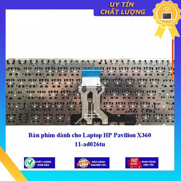 Bàn phím dùng cho Laptop HP Pavilion X360 11-ad026tu - Hàng Nhập Khẩu New Seal