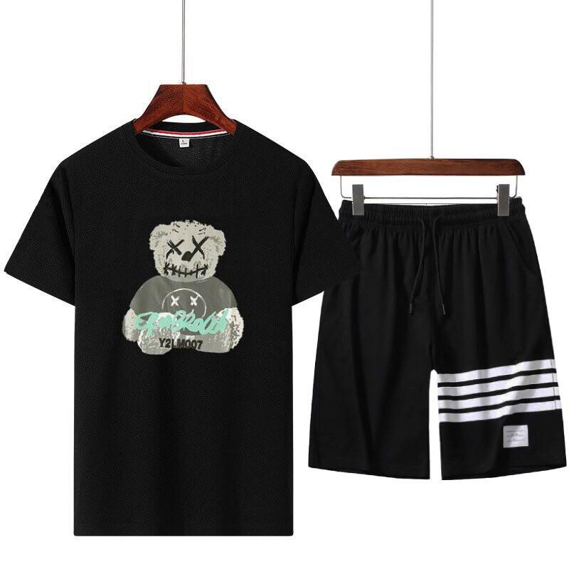 SET BỘ THUN HÈ ÁO THUN QUẦN NGẮN THỂ THAO