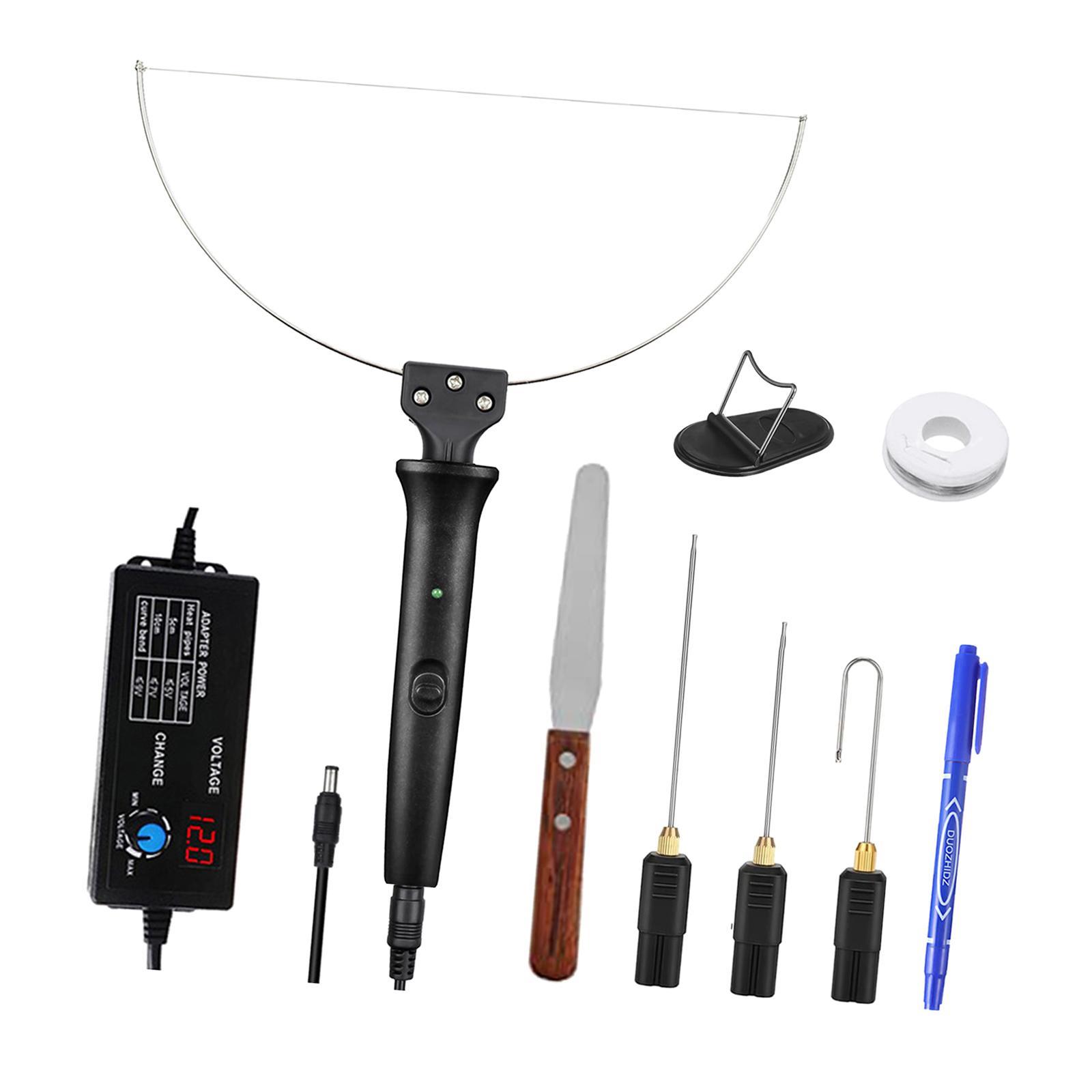 Electric Hot Wire Cutter Pen DIY with Digital Voltage Controller Foam Cutter